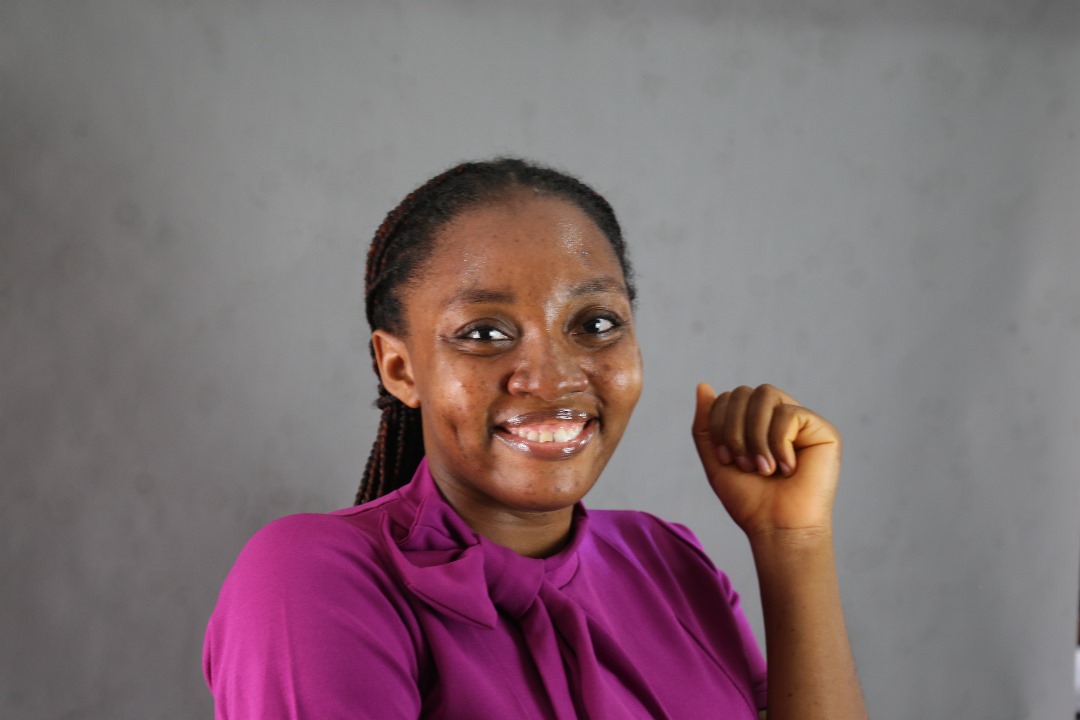 Oghosa Ogieriakhi, Programs Coordinator at Blossomflow Foundation dedicated to menstrual health initiatives.