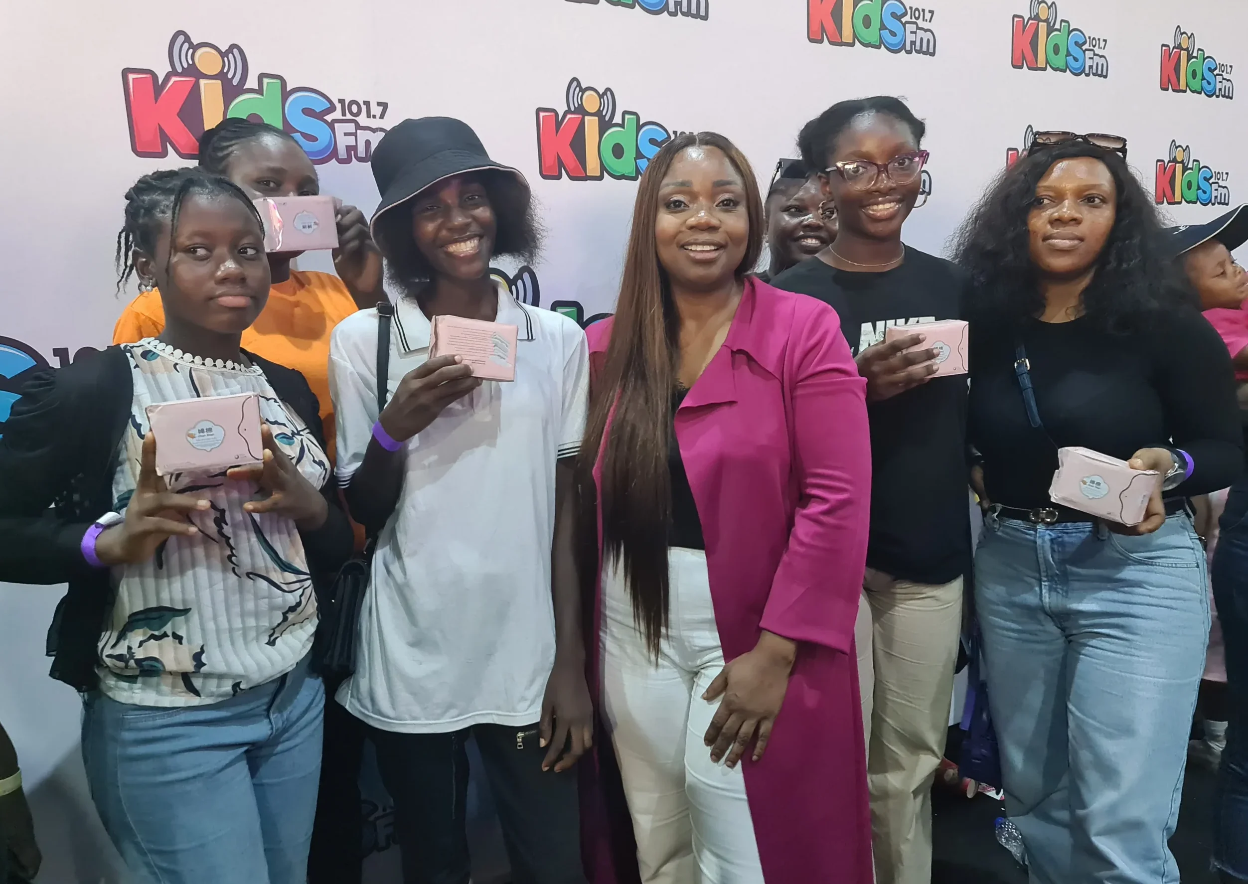 Empowering Girls at Kiddies FM Launch